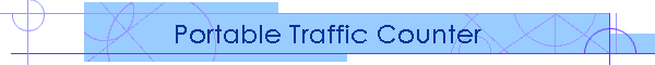 Portable Traffic Counter