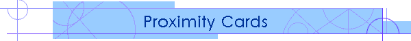 Proximity Cards