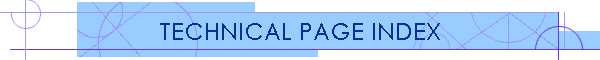 TECHNICAL PAGE INDEX